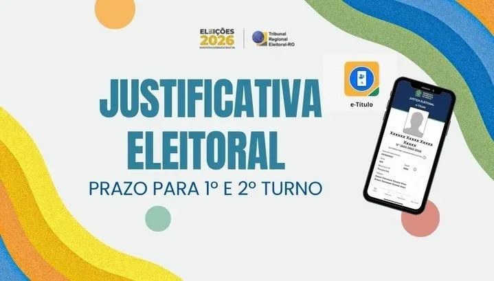 Prazo para justificar ausência no 2º turno vai até 8 de janeiro