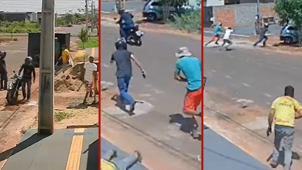 Suspeito de tentar matar trabalhador morre após colegas reagirem Suspeito de tentar matar trabalhador morre após colegas reagirem