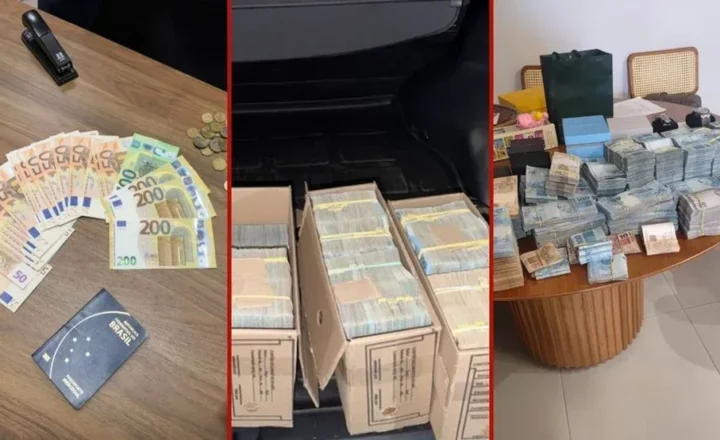Euros, dólares e reais: mais de R$ 5 milhões são apreendidos em operação que prendeu presidente do TCE-MT