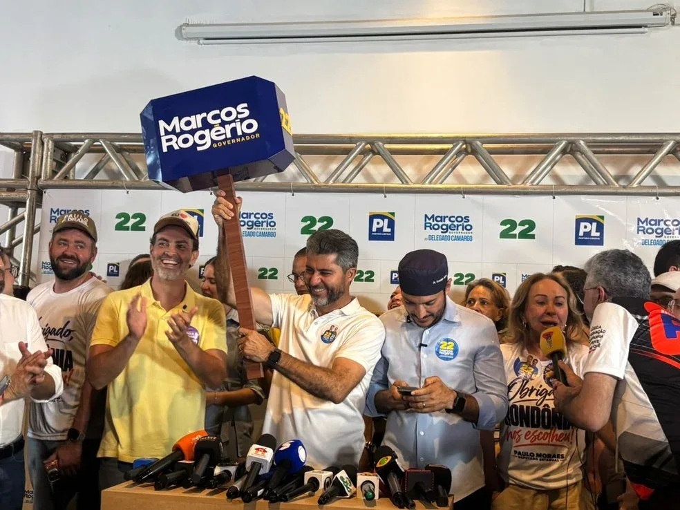 Marcos Rogério (PL) fala em ‘resultado histórico’ para Rondônia no primeiro discurso após vitória