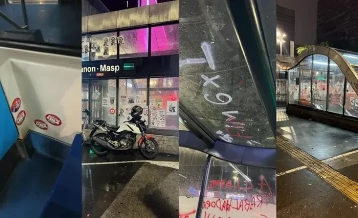 Metrô: Ato pró-Lula deixou 8 vidros quebrados e 3 estações pichadas
