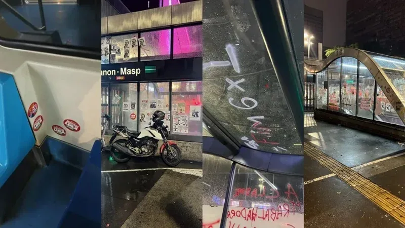 Metrô: Ato pró-Lula deixou 8 vidros quebrados e 3 estações pichadas