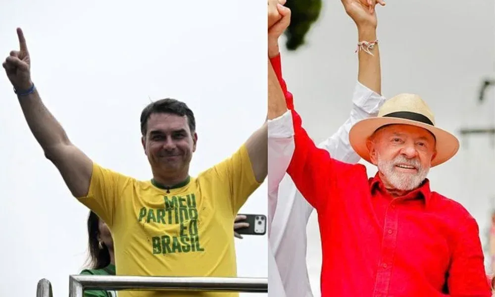 Datafolha: Flávio aparece com 51% dos votos válidos contra 49% de Lula no 2º turno Datafolha: Flávio aparece com 51% dos votos válidos contra 49% de Lula no 2º turno