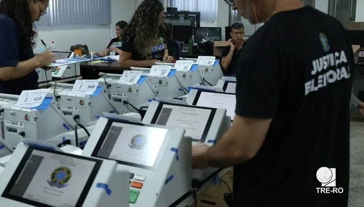Urnas eletrônicas preparadas para o segundo turno em Rondônia