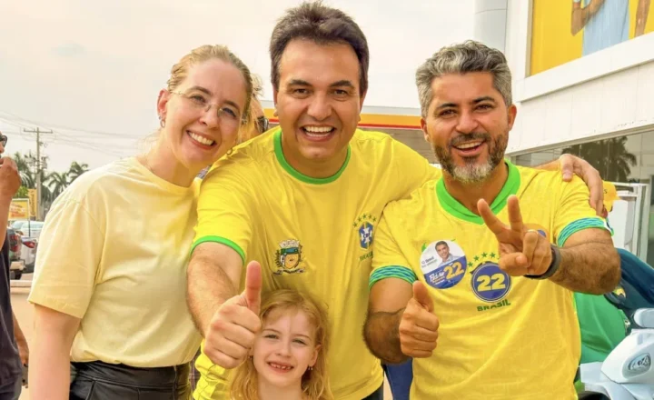 Prefeito Tony Pablo participa de carreata em apoio a Flávio Bolsonaro e reafirma aliança com Marcos Rogério e a bancada da direita em Rondônia
