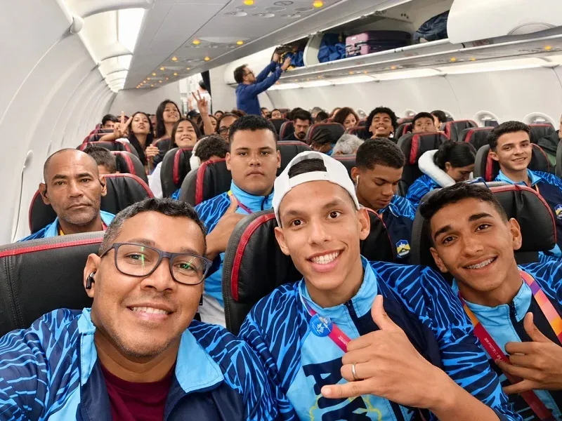 ESPORTE ESCOLAR Delegação de Rondônia embarca com 197 integrantes para os Jogos da Juventude 2026