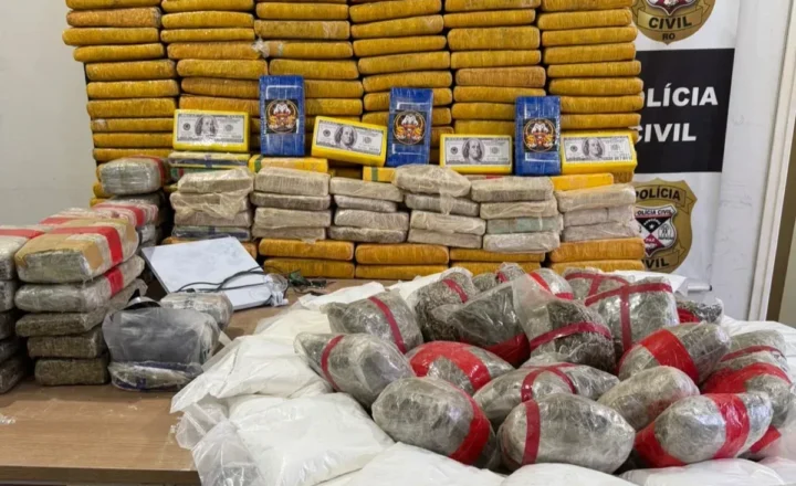 Polícia Civil apreende mais de 240 kg de drogas em operação