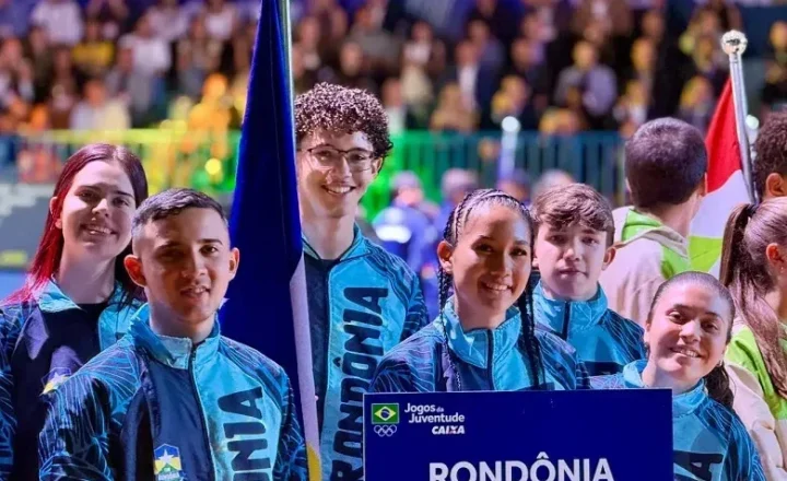 ESPORTE ESCOLAR Delegação de Rondônia participa da abertura dos Jogos da Juventude 2026