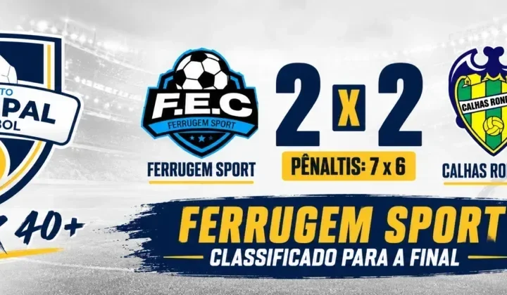 Ferrugem Sport vence Calhas Rondônia nos pênaltis e conquista vaga na final do Master 40+ de Cacoal