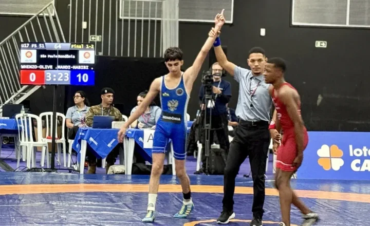 Rondônia conquista ouro no wrestling e bronze no ciclismo nos Jogos da Juventude 2026