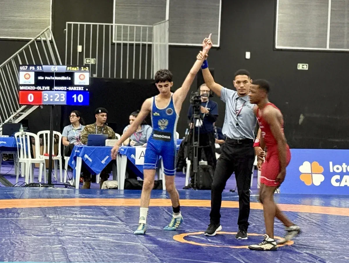 Rondônia conquista ouro no wrestling e bronze no ciclismo nos Jogos da Juventude 2026