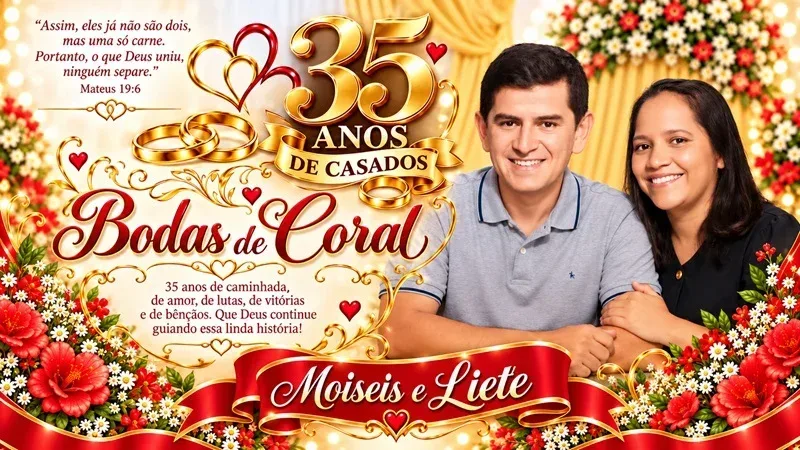 Poesia: Trinta e cinco anos – Bodas de Coral