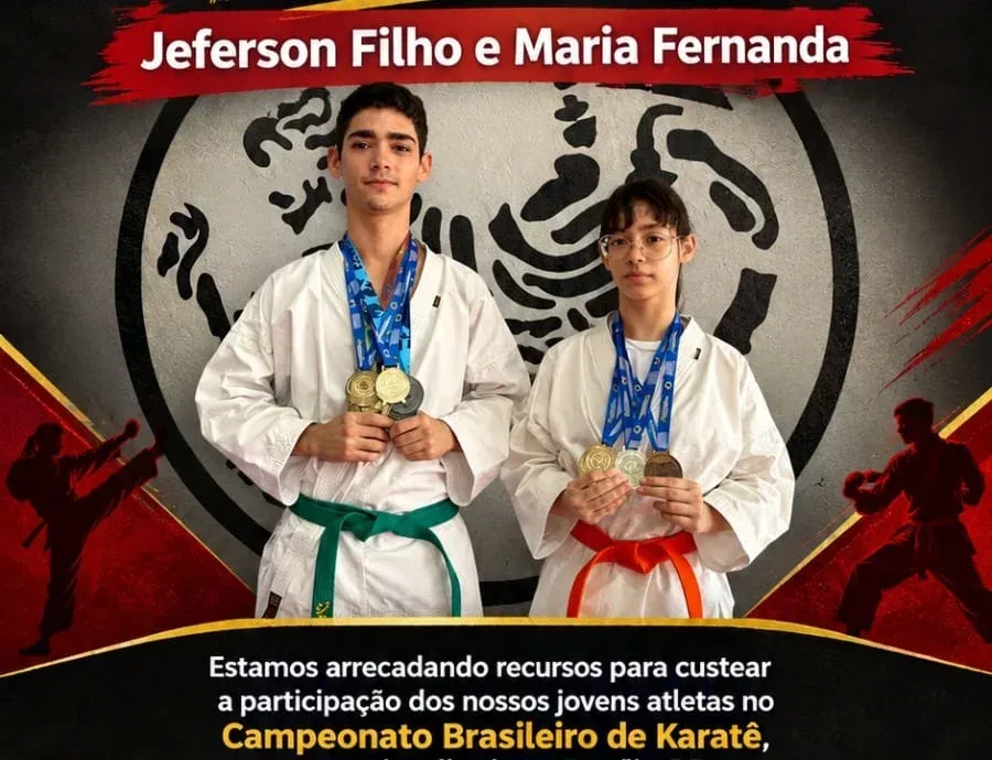 Atletas de Karatê fazem campanha de arrecadação para competir no Campeonato Brasileiro em Brasília 