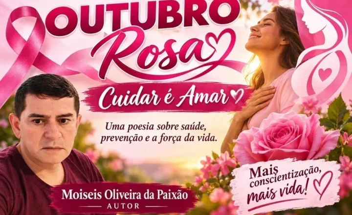POESIA: OUTUBRO ROSA — CUIDAR É AMAR